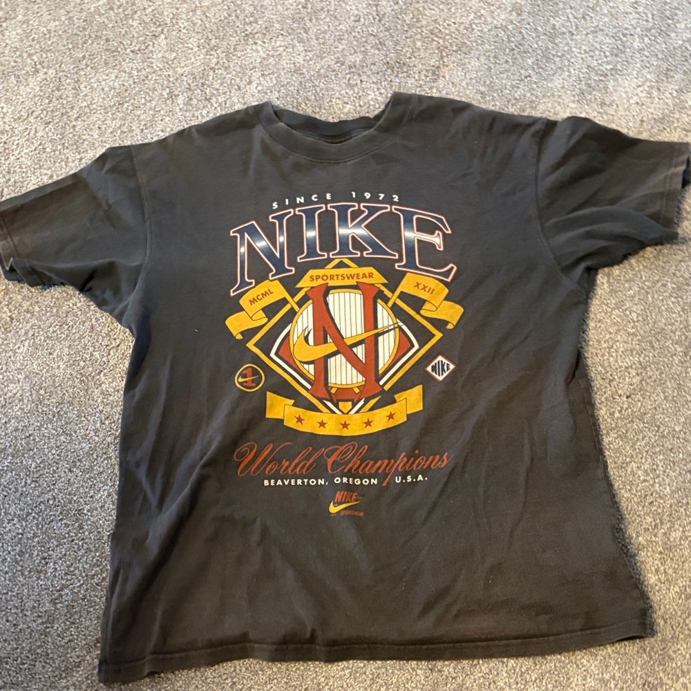 Nike Black World Champions Tee